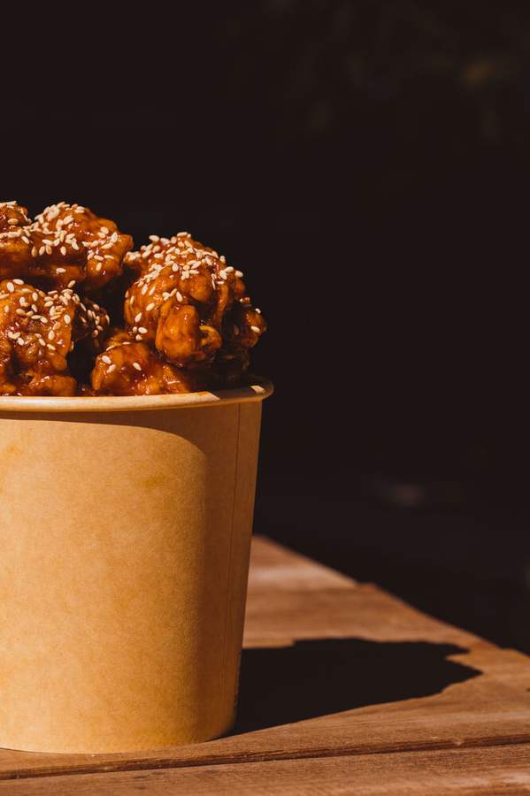 Gochujang Popcorn Chicken